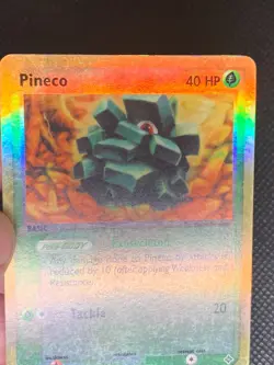 Pineco 71/97 Reverse Holo - ex Dragon Pokemon Card - DMG - Image 3