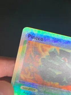 Pineco 71/97 Reverse Holo - ex Dragon Pokemon Card - DMG - Image 4