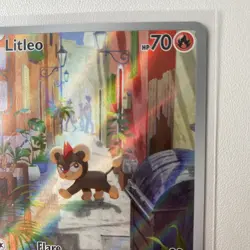 Pokemon Card TCG Litleo 139/132 Mega Evolution Illustration Rare 2025 - Image 3