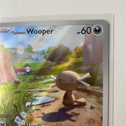 Paldean Wooper 102/094 Pokemon TCG Phantasmal Flames Illustration Rare English - Image 3