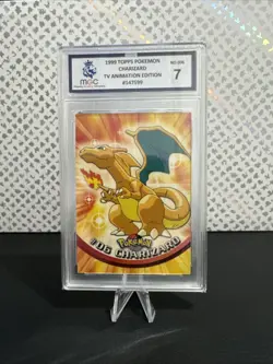 Pokemon TOPPS - Charizard - Non Foils - Blue Label - Vintage - Image 1