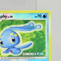 Pokemon TCG Manaphy Diamond Pearl 009/130 Burger King Reverse Holo Promo HP - Image 4
