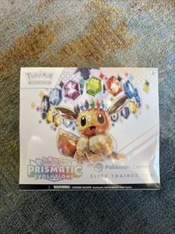 Pokemon Center Exclusive Prismatic Evolutions Elite Trainer Box SEALED PC ETB - Image 1