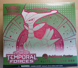 Pokemon Center Temporal Forces Iron Leaves Elite Trainer Box ETB SEALED - Image 1