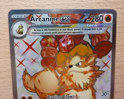 Pokemon Arcanine ex - Ultra Rare Holo SV01: Scarlet & Violet Base Set 224/198 NM - Image 2