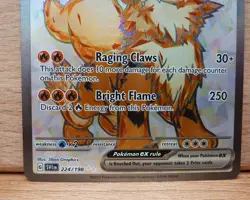 Pokemon Arcanine ex - Ultra Rare Holo SV01: Scarlet & Violet Base Set 224/198 NM - Image 3