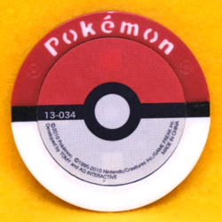 Budew Pokemon Battle Coin 13-034 Rare 2010 Vintage Nintendo Japanese F/S - Image 2