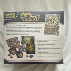 Pokemon Scarlet & Violet Surging Sparks Elite Trainer Box Promo Booster - Image 2