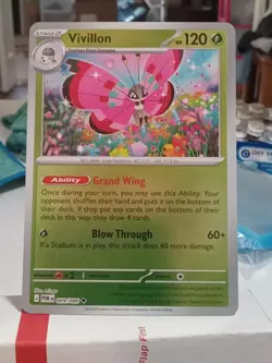 VILILLON 009/088 POKEMON PERFECT ORDER ME03 REVERSE HOLO - Image 1