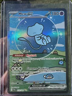 Pokemon TCG Mew EX 232/091 Sv: Paldean Fates Bubble Mew - Image 1