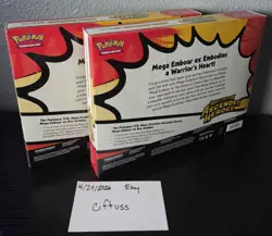 Pokemon Mega Evolution: Ascended Heroes – Mega Emboar EX Box - Image 5