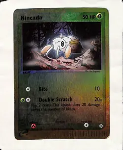Pokemon TCG Nincada 67/97 EX Dragon Reverse Holo 50 HP Common English - Image 1