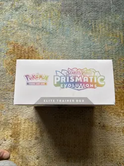 Pokemon Prismatic Evolutions ETB Elite Trainer Box TCG new sealed - Image 2