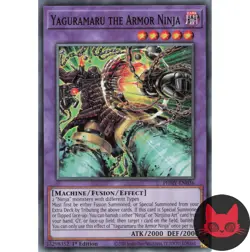 Yugioh Yaguramaru the Armor Ninja PHHY-EN036 Common 1st Edition NM - Image 1