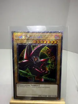 Yu-Gi-Oh! TCG Normal Dark Magician Yami Yugi Platinum Secret Rare - Image 3