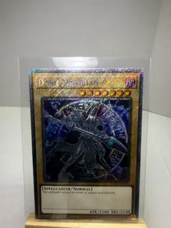 Yu-Gi-Oh! TCG Normal Dark Magician Yami Yugi Platinum Secret Rare - Image 4