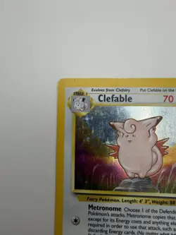 Clefable 1/64 Jungle Holo Rare Pokemon Card WOTC Vintage 1999 - Image 2