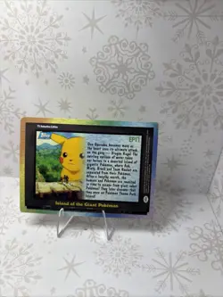 Topps Pokemon Card EP17 Island of the Giant Pokemon TV Animation Edition - Image 2