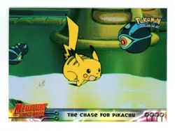 Pokemon Card - The Chase for Pikachu #28 - Topps - Mewtwo Strikes Back - Image 1