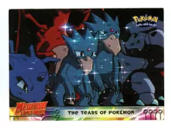 Pokemon Card - The Tears of Pokemon #37 - Topps - Mewtwo Strikes Back - Image 1