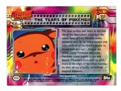 Pokemon Card - The Tears of Pokemon #37 - Topps - Mewtwo Strikes Back - Image 2