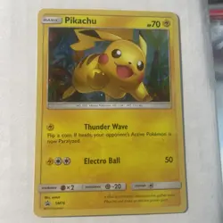 Pikachu SM76 Holo Black Star Promo Pokemon TCG NM - Image 1