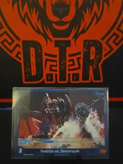 Godzilla VS Destoroyah EBP01-062 Rare Foil Godzilla Card Game 1st Edition - Image 1