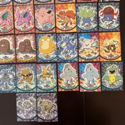 65 Pokemon Card Lot Topps 1999 TV Animation Charizard Non-Holo TCG Vintage 1999 - Image 5