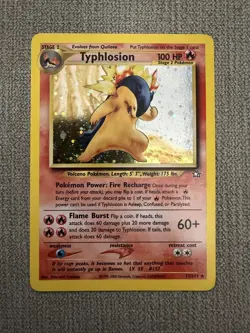 Assorted Pokemon Cards Holo -Sabrina’s Gengar, Rocket’s Molten, Typlosion + More - Image 2