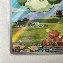 Cottonee 090/086 Illustration Rare White Flare Pokemon Card TCG 2025 - Image 5