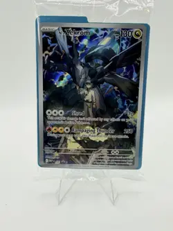 Pokemon N's Zekrom 037 Full Art Promo Holo Ascended Heroes Promo Card SEALED - Image 1