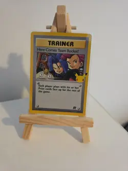 Pokemon TCG Team Rocket Holo Card 15/82 Here Comes Team Rocket Celebrations NM - Image 1