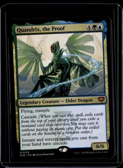 Quandrix, the Proof - 218 - SOS - NM - MTG Magic the Gathering - Image 1