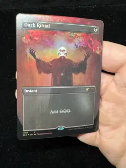 MTG Dark Ritual Secret Lair Drop Foil Frazetta - Image 3
