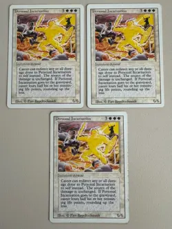 3x Personal Incarnation - MTG - REVISED (3rd) - ENGLISH - ©1994 M/NM/LP Rare - Image 1
