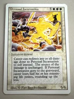 3x Personal Incarnation - MTG - REVISED (3rd) - ENGLISH - ©1994 M/NM/LP Rare - Image 3
