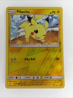 Pikachu 54/214 Sm-Unbroken Bonds Reverse Holo - Pokemon Card NM - Image 1