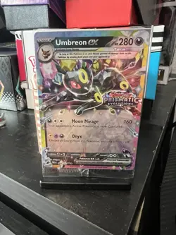 Pokemon TCG Umbreon EX 060/131 Sealed Holo Rare Stamped Prismatic Evolutions - Image 1