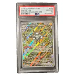 Pokemon TCG Magneton SVP Promo #159 Scarlet & Violet Holo Full Art PSA 10 PC ETB - Image 1