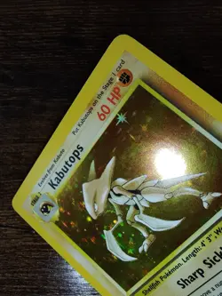 Pokemon Fossil Holo Rare Kabutops 9/62 - Image 2