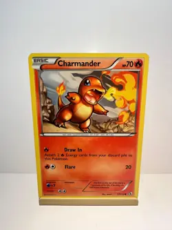 Charmander 17/113 Common Legendary Treasures Pokemon Lightly Played - Image 1
