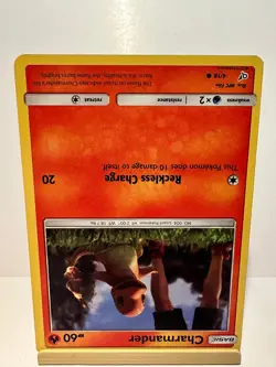 Charmander 4/18 Common Detective Pikachu Pokemon Lightly Played - Image 2