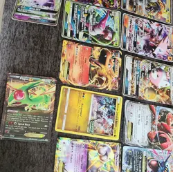 Pokemon TCG Jumbo Promo Holo Card Lot - EX GX - Flygon, Mewtwo, Charizard - Image 1