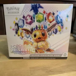 Pokemon TCG Prismatic Evolutions Elite Trainer Box + Booster Bundle 6 Packs - Image 2