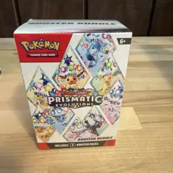 Pokemon TCG Prismatic Evolutions Elite Trainer Box + Booster Bundle 6 Packs - Image 3