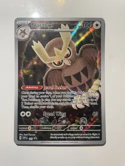 Pokemon Noctowl 141 Sv: Scarlet & Violet Promo Exclusive Holo - Image 1