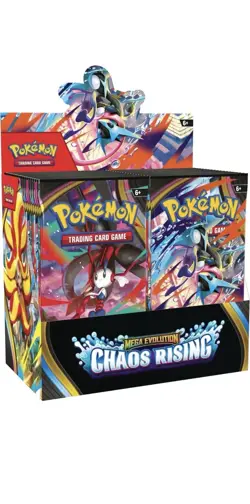 Pokemon Chaos Rising Booster Box New Sealed PRESALE 5/22/26 - Image 1
