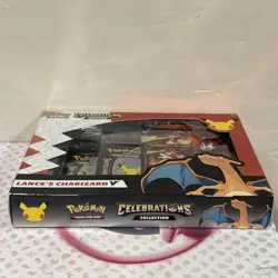 NEW- Pokemon Celebrations Lance’s Charizard V Box- SEALED- Evolving Skies- READ - Image 5