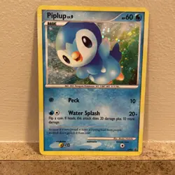 Piplup DP03 - Diamond and Pearl Black Star Promo Holo - Pokemon TCG 2007 - MP - Image 1