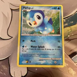 Piplup DP03 - Diamond and Pearl Black Star Promo Holo - Pokemon TCG 2007 - MP - Image 3
